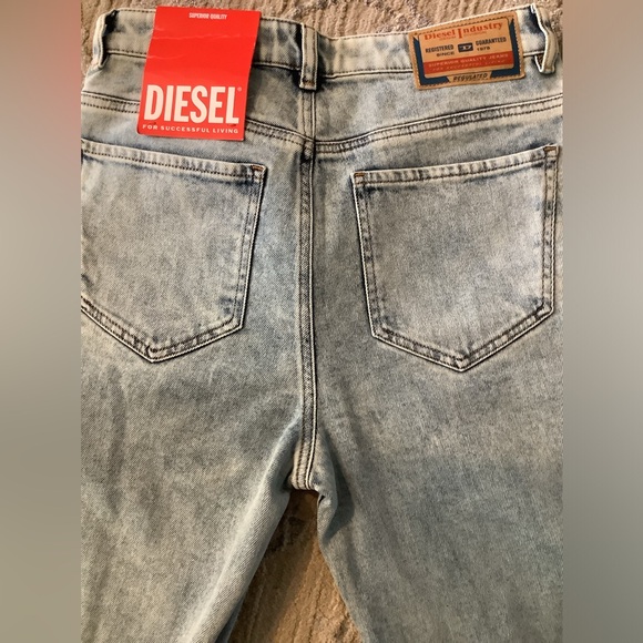 Diesel Denim Acid wash jeans Sz. 28Wx33L women’s - Picture 4 of 11